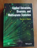 Applied Univariate, Bivariate and Multivariate Statistics