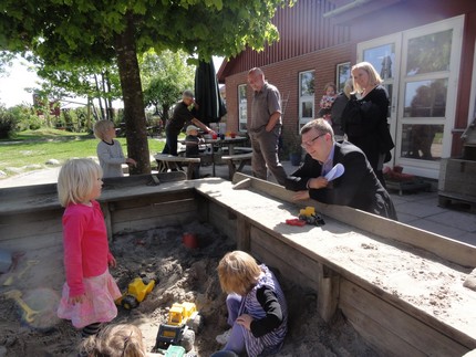 Undervisningsministeren besøgte Bornholm