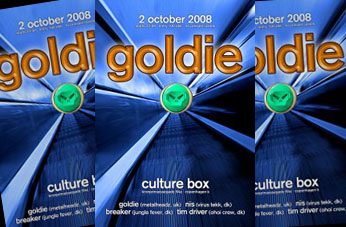 DJ Goldie på Culture Box