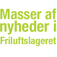 Lots of news in Friluftslageret, including Nalgene water bottles - you save 20%