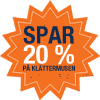 Spar 20 % på Klättermusen i Friluftslageret