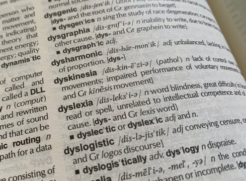 Higher education and dyslexia