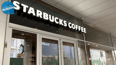 Forvirre frakke samle Starbucks - København i København - Caféer - StudenterGuiden.dk